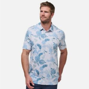 Men's Blue Floral Shirt